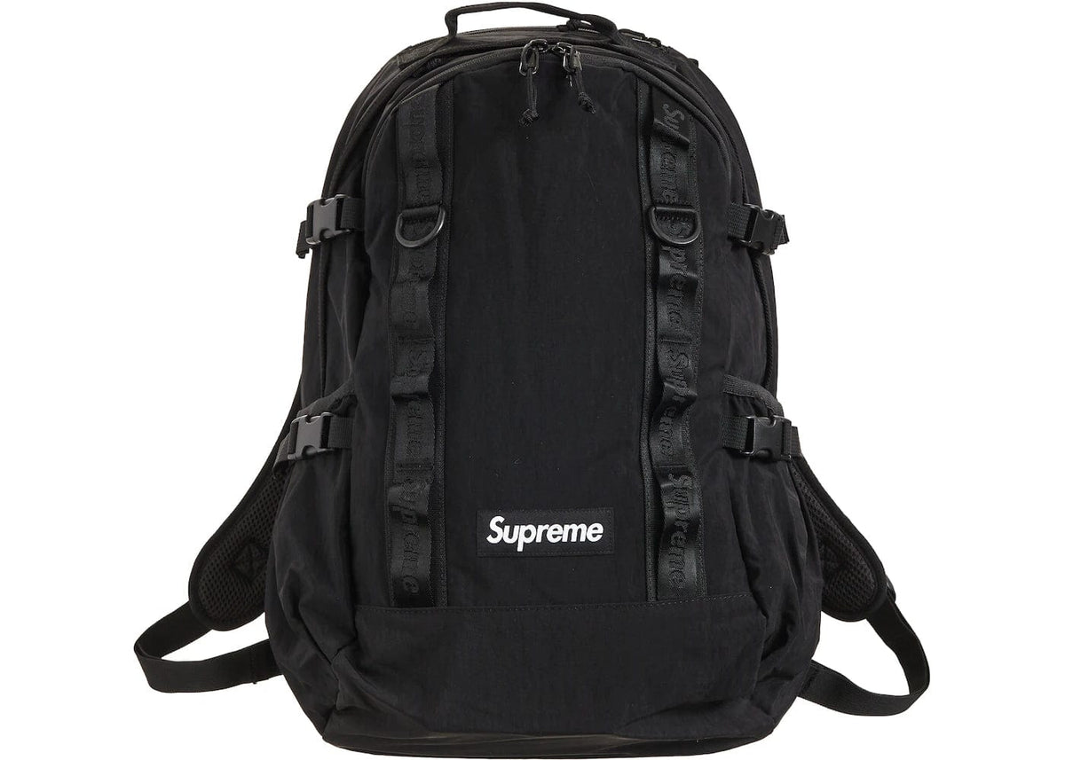 Supreme Backpack(FW20)- Black – YankeeKicks Online1