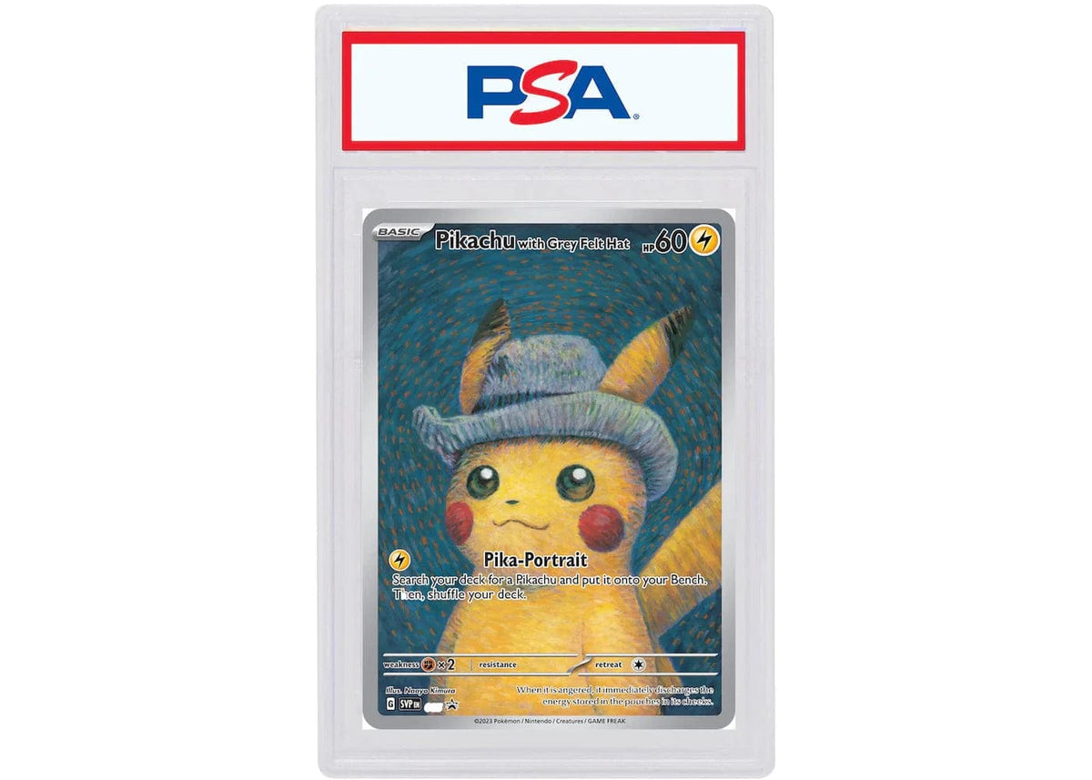 Pokémon TCG x Van Gogh Museum Pikachu with Grey Felt Hat Pokémon TCG x Van Gogh Museum Pikachu with Grey Felt Hat