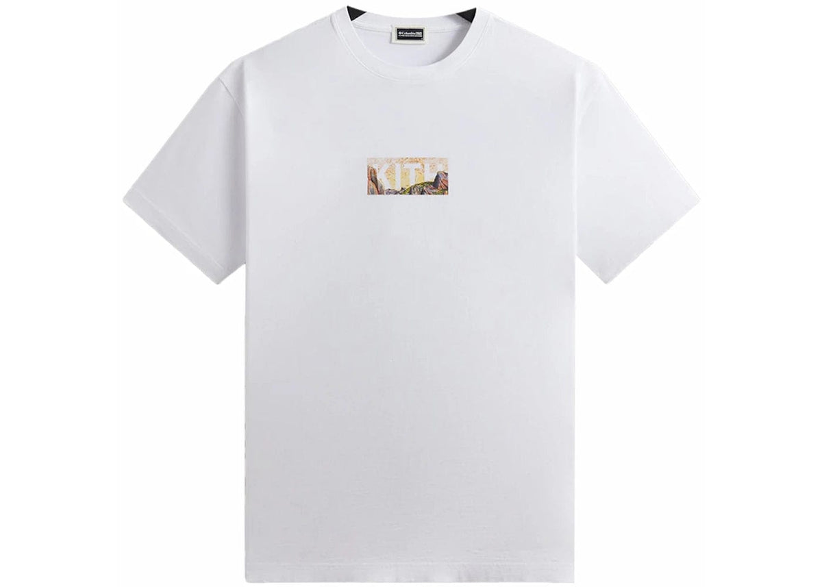 Kith x Columbia Yosemite Classic Logo Tee White – YankeeKicks Online
