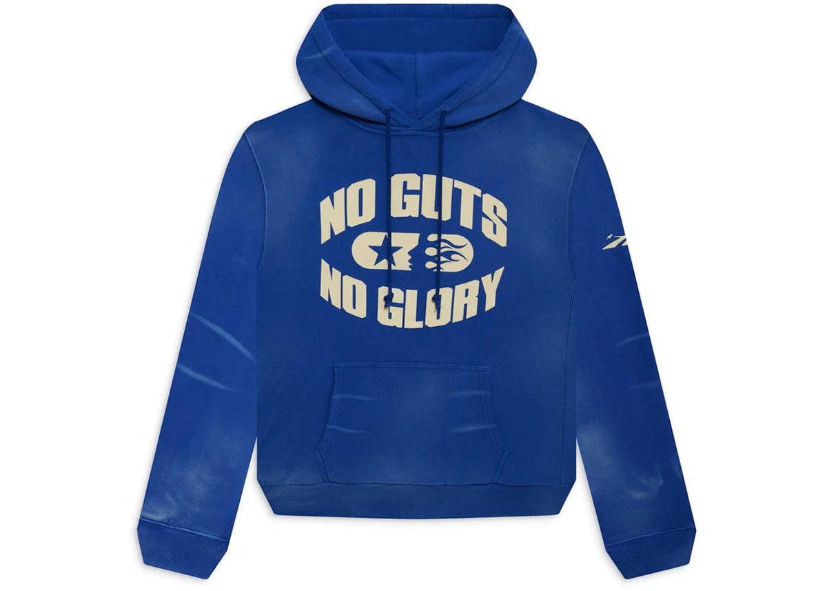 Hellstar No Guts No Glory! Hoodie Hoodie Blue – YankeeKicks Online 