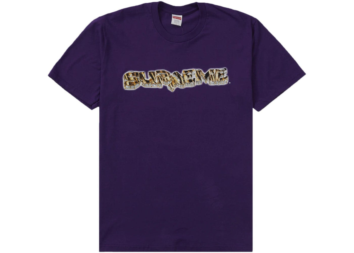 Supreme Diamond Tee Purple YankeeKicks Online