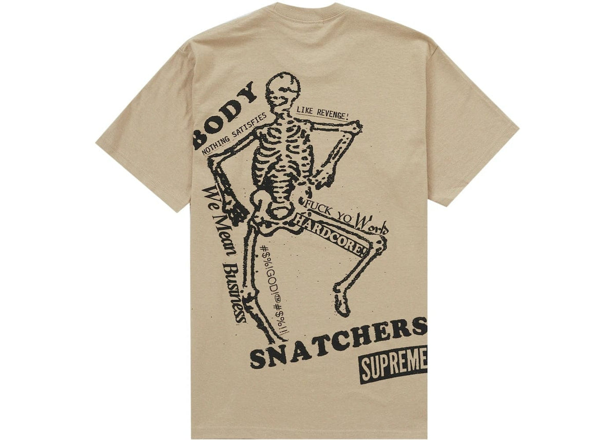 Supreme Body Snatchers Tee Khaki – YankeeKicks Online