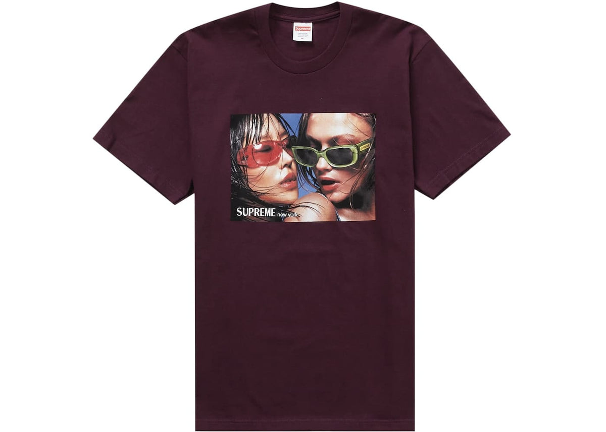 Supreme Eyewear Tee Eggplant