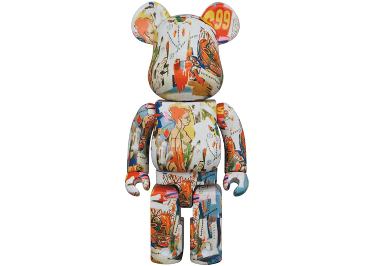 Bearbrick Andy Warhol x JEAN-MICHEL BASQUIAT #4 400% – YankeeKicks