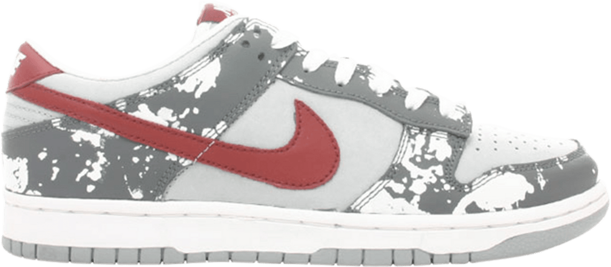 nike dunk low undefeated splatter
