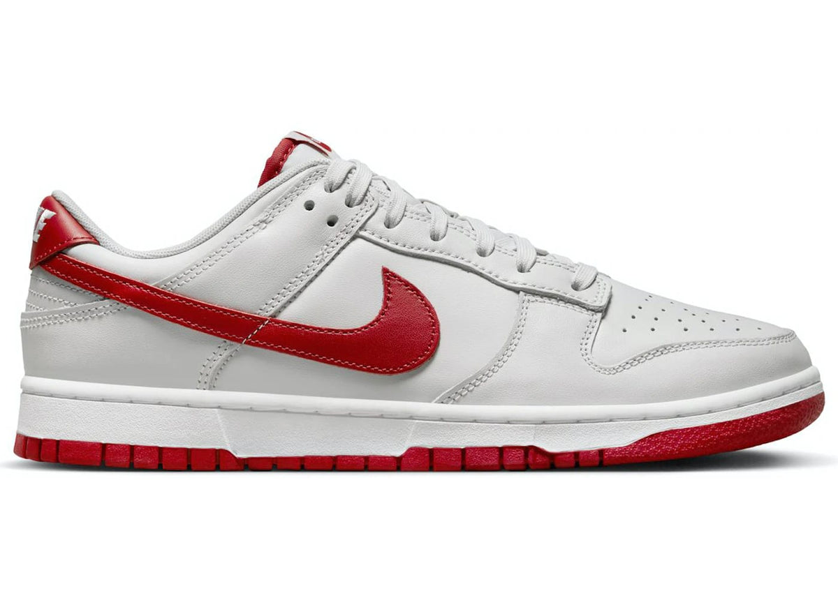 Nike Dunk Low Vast Grey Varsity Red – YankeeKicks Online