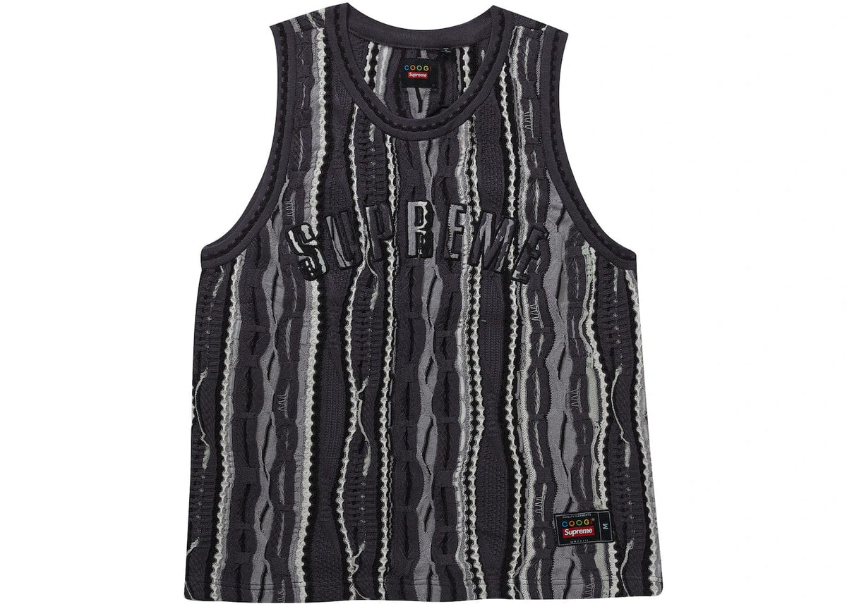 Supreme Coogi Basketball Jersey Black – YankeeKicks Online