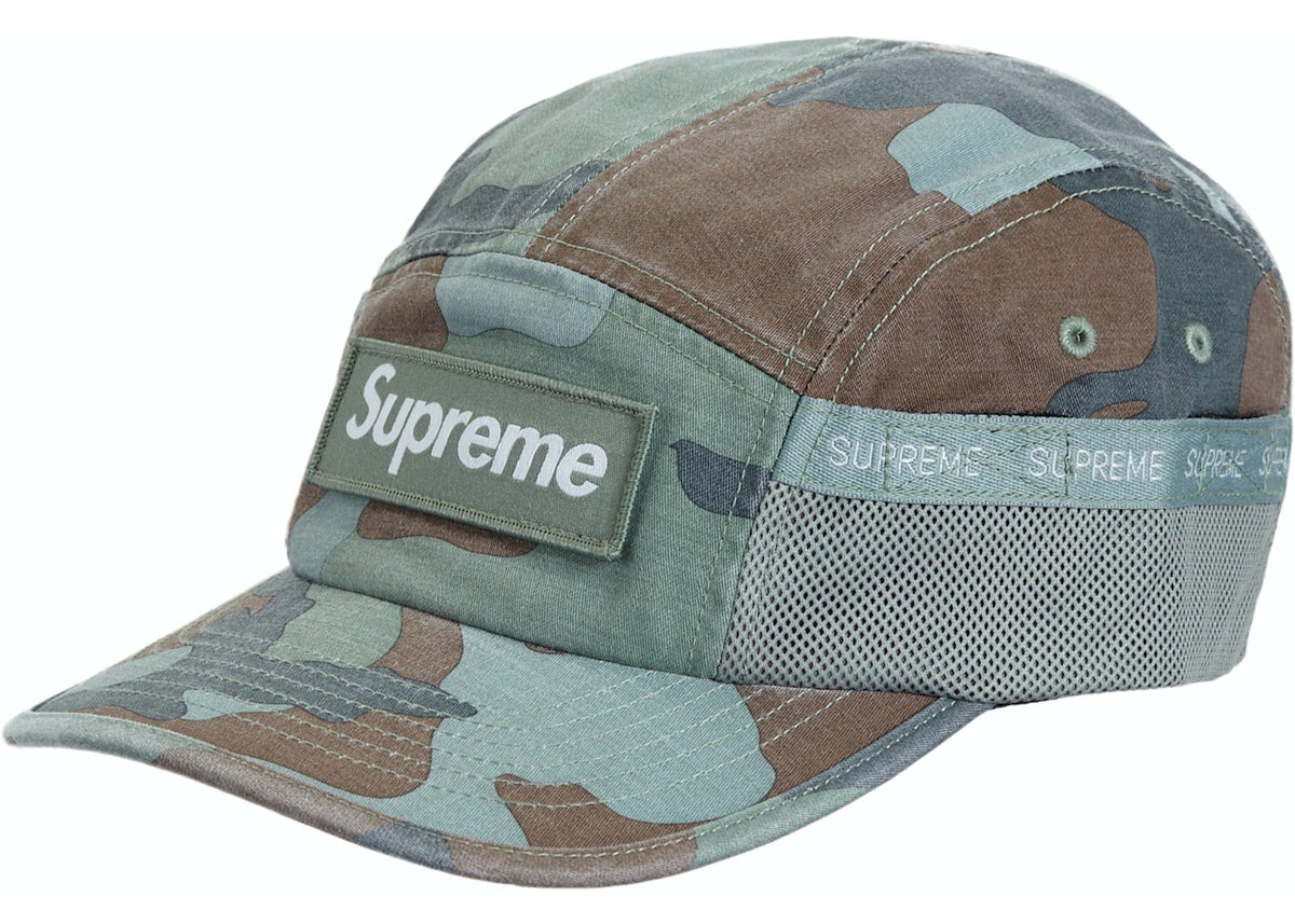 Supreme Mesh Pocket Camp Cap Slate Camo