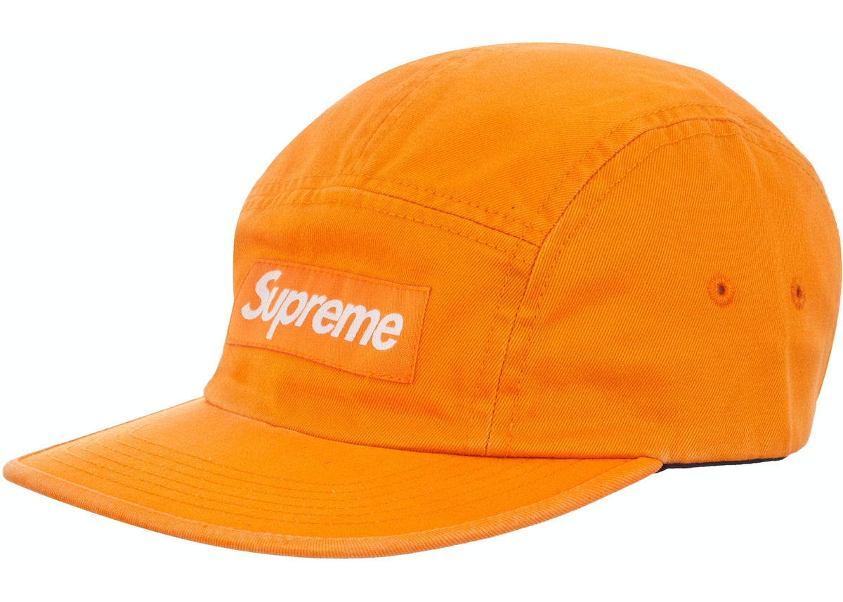 SupremeシュプリームWashed Chino Twill Camp Cap Supreme-Washed-Chino-Twill-