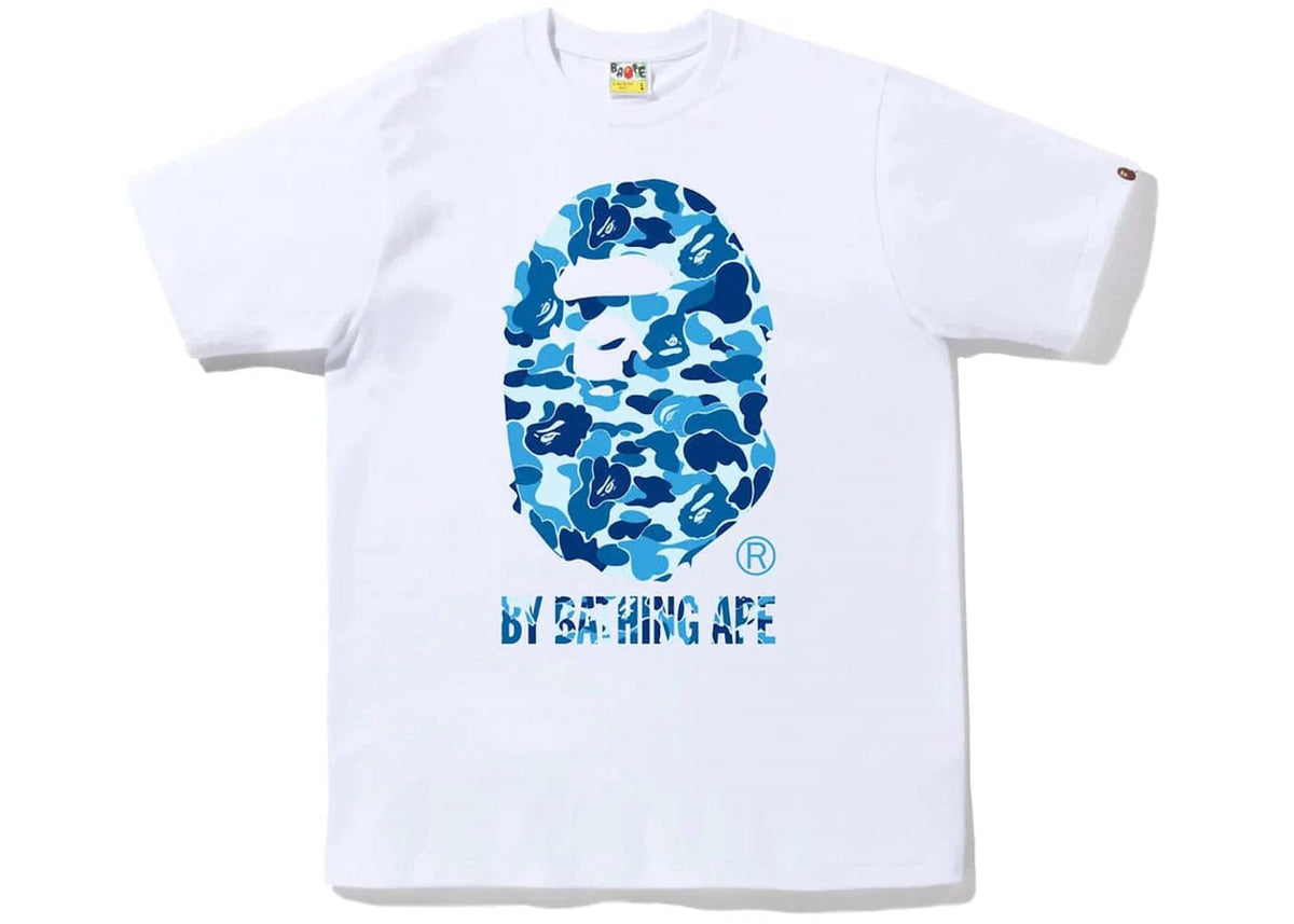 BAPE ABC Camo By Bathing Ape Tee White Blue – YankeeKicks