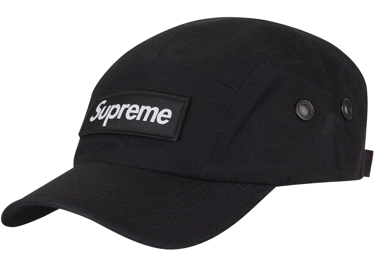 Supreme Ventile Camp Cap (SS23) Black – YankeeKicks Online