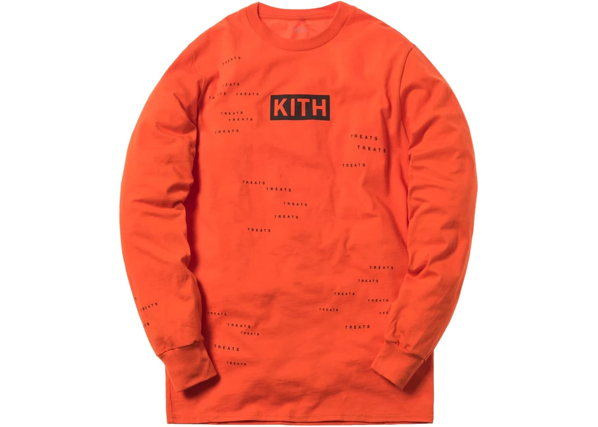 Kith Treats Encrpyted L/S Tee Orange