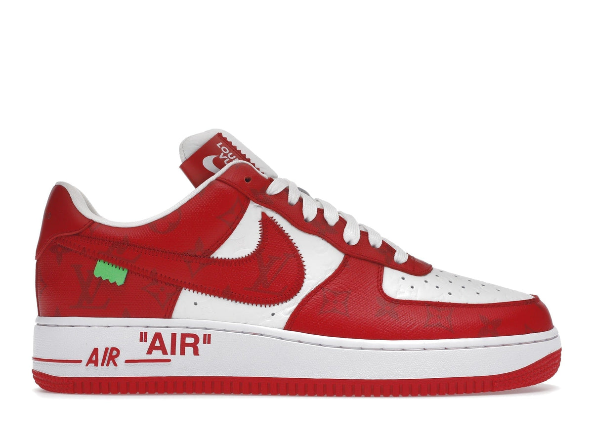 Nike Air Force 1 Low Louis Vuitton Virgil Abloh White Red