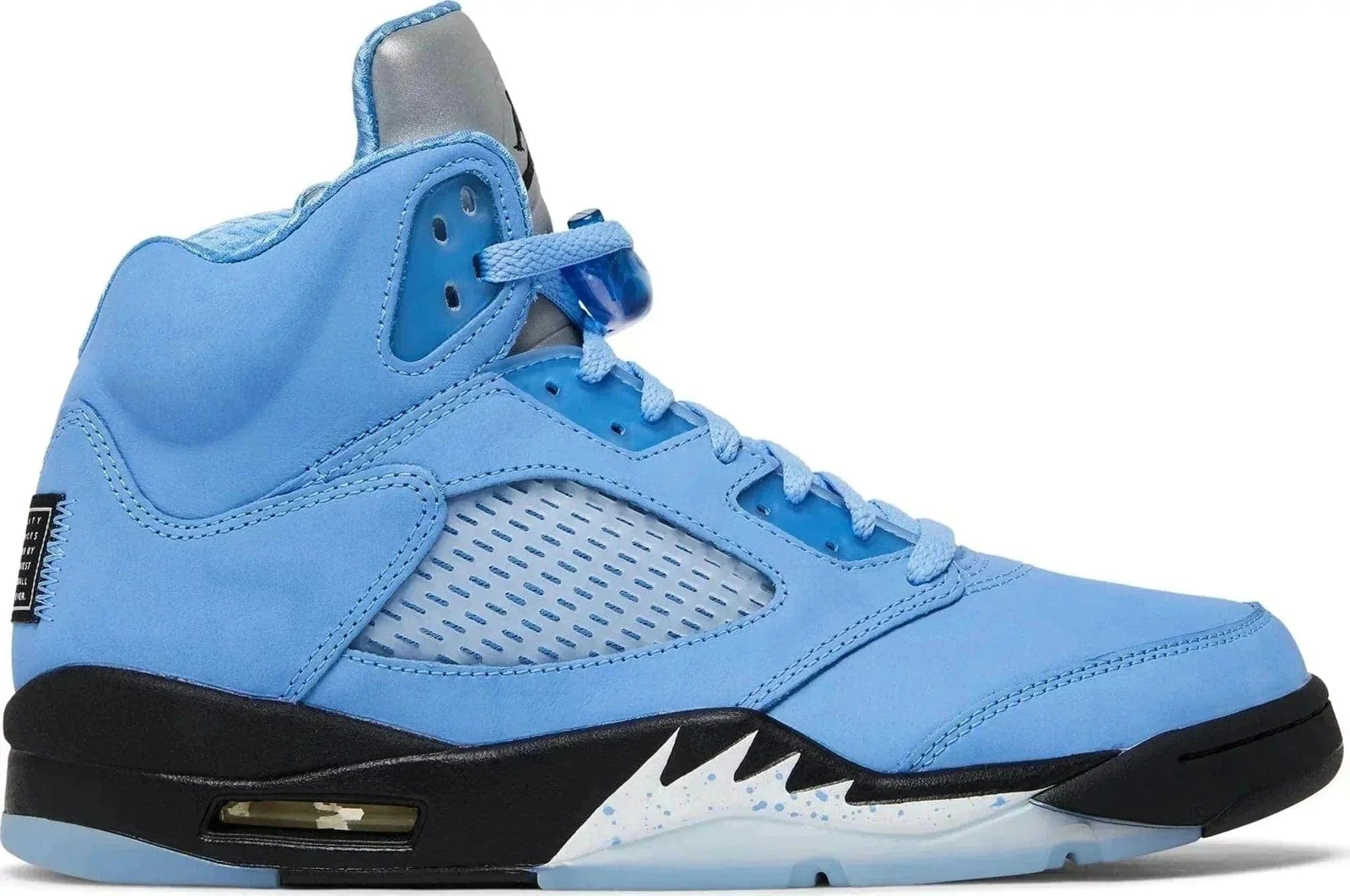 Jordan retro 4 carolina blue on sale