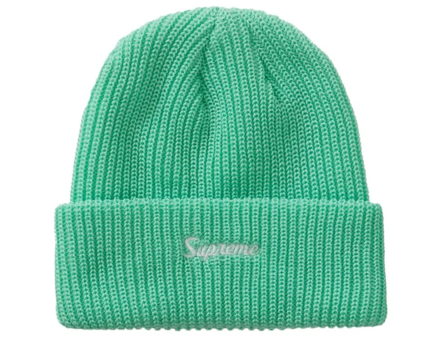 Supreme Loose Gauge Beanie Mint – YankeeKicks Online Supreme Loose Gauge Beanie Mint – YankeeKicks Online