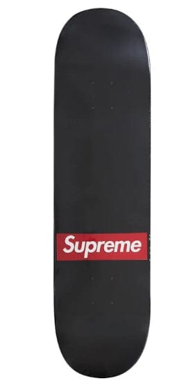 Supreme Routed Box Logo Skate deck - Black