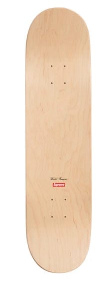 Supreme Routed Box Logo Skateboard Deck Natural – YankeeKicks Online