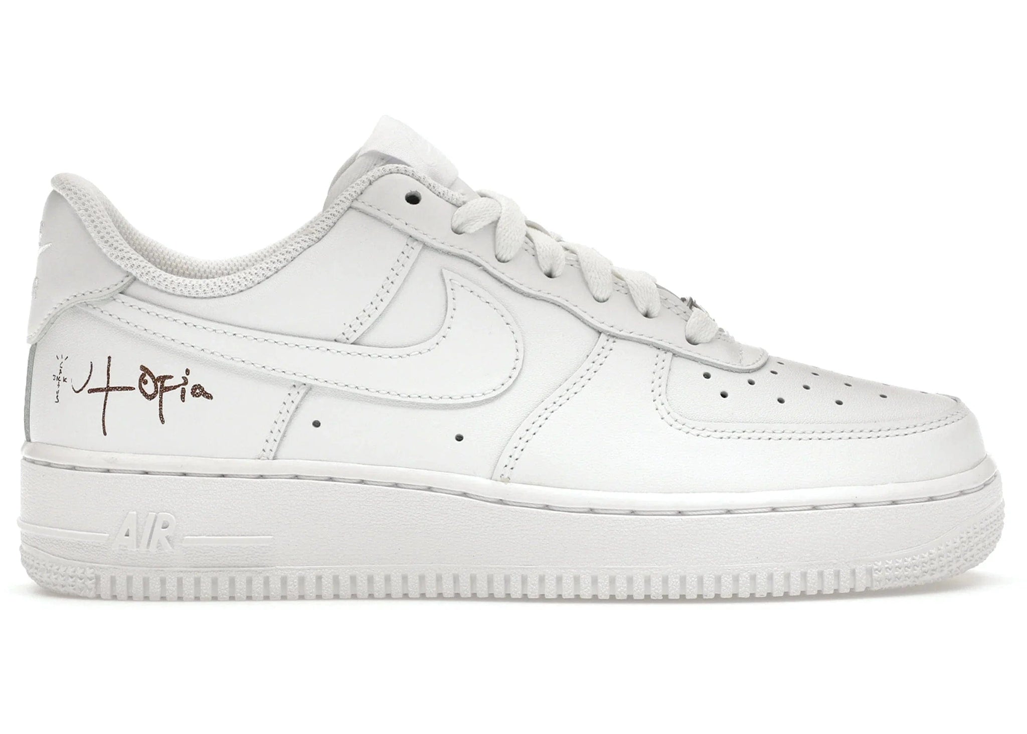 Air force 1 white travis scott on sale