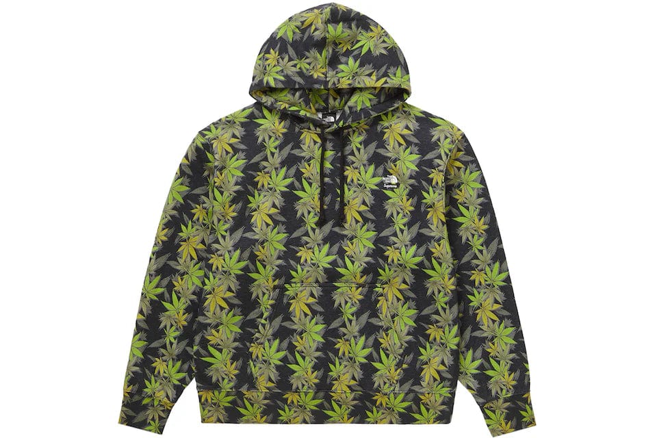 Supreme The North Face Leaf Hooded Sweatshirt Black YankeeKicks Online