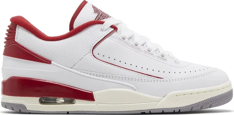 Jordan 3 white red sales