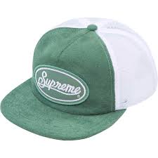 Supreme Terry Mesh Back 6-Panel Work Teal – YankeeKicks Online