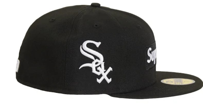 Supreme MLB Teams Chicago Box Logo New Era 59Fifty Fitted Cap - Black