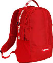 Supreme (SS18) Backpack Red