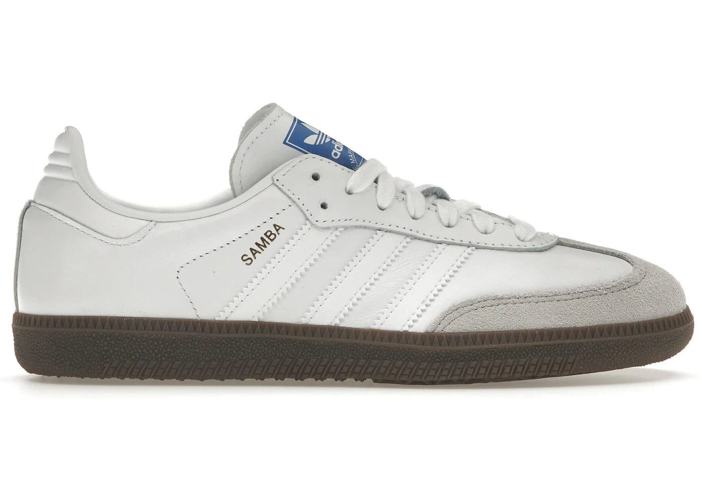 adidas Samba Cloud White Blue Gum adidas Samba Cloud White Blue Gum
