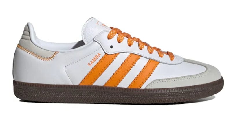 Adidas Samba OG W - Cloud White/Orange Adidas Samba OG W - Cloud White/Orange