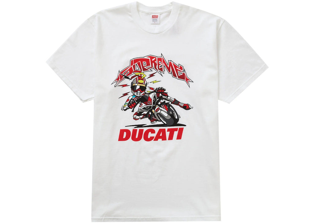 Supreme Ducati Logo Tee Red – YankeeKicks Online