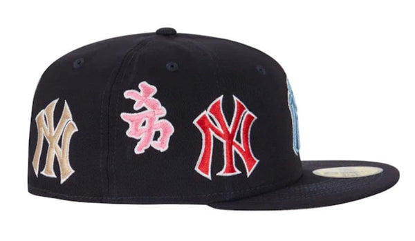 Supreme New York Yankees Kanji New Era Fitted Hat - Navy
