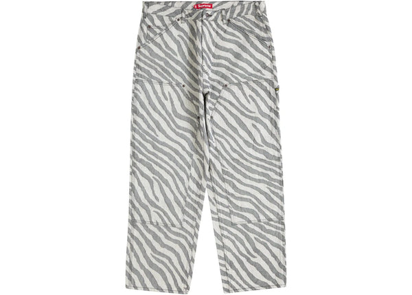 Supreme Double Knee Painter Pant (SS24) Zebra – YankeeKicks Online