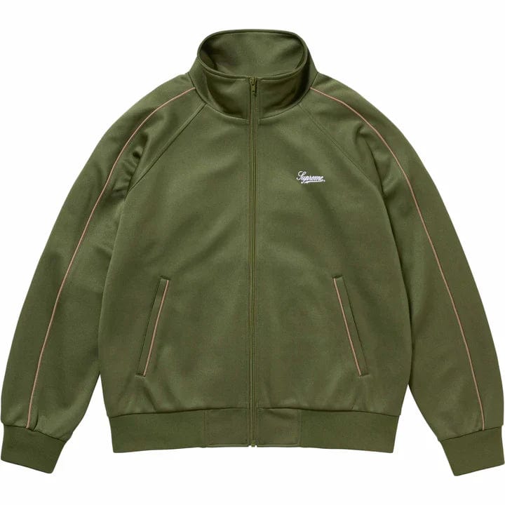 Supreme Tricot Track Jacket Olive – YankeeKicks Online Supreme Tricot Track Jacket Olive – YankeeKicks Online