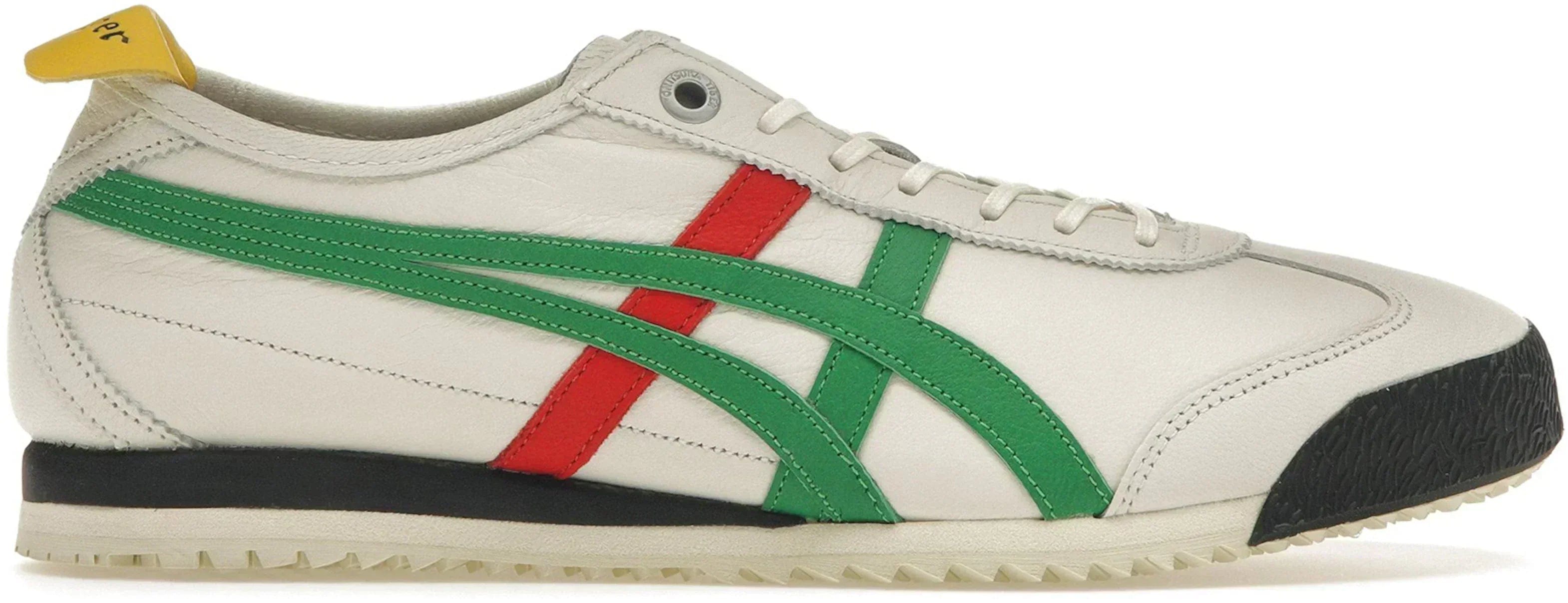 Onitsuka Tiger Mexico 66 Birch Green Red Yellow YankeeKicks Online
