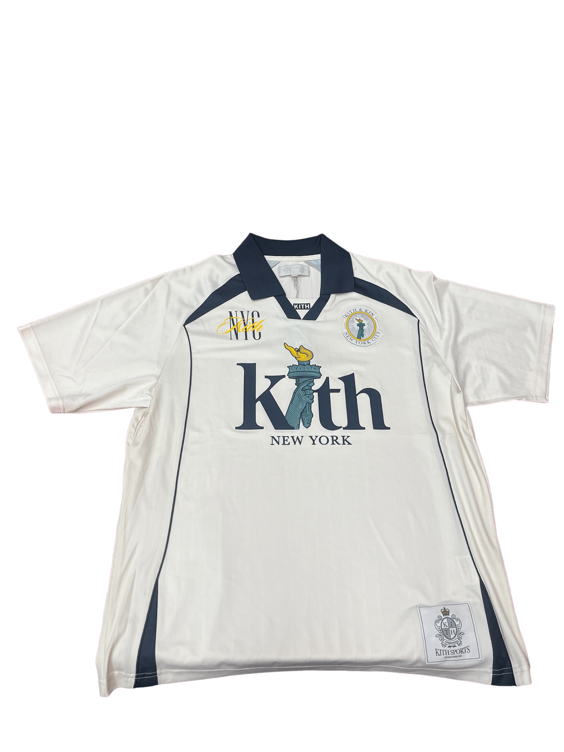 Kith NY Edison Soccer Top Sandrift – YankeeKicks Online Kith NY Edison Soccer Top Sandrift – YankeeKicks Online
