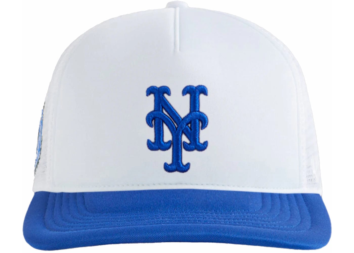 Kith 47 New York Mets Hitch Foam Trucker Hat Royal – YankeeKicks Kith 47 New York Mets Hitch Foam Trucker Hat Royal – YankeeKicks