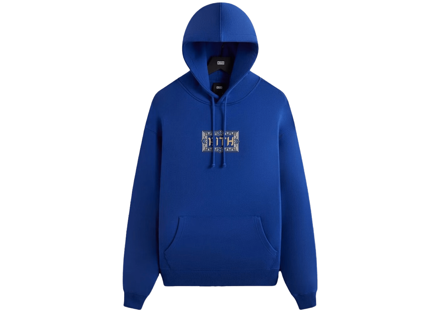 Kith Treats Hanukkah Hebrew Logo Williams III Hoodie Current Kith Treats Hanukkah Hebrew Logo Williams III Hoodie Current