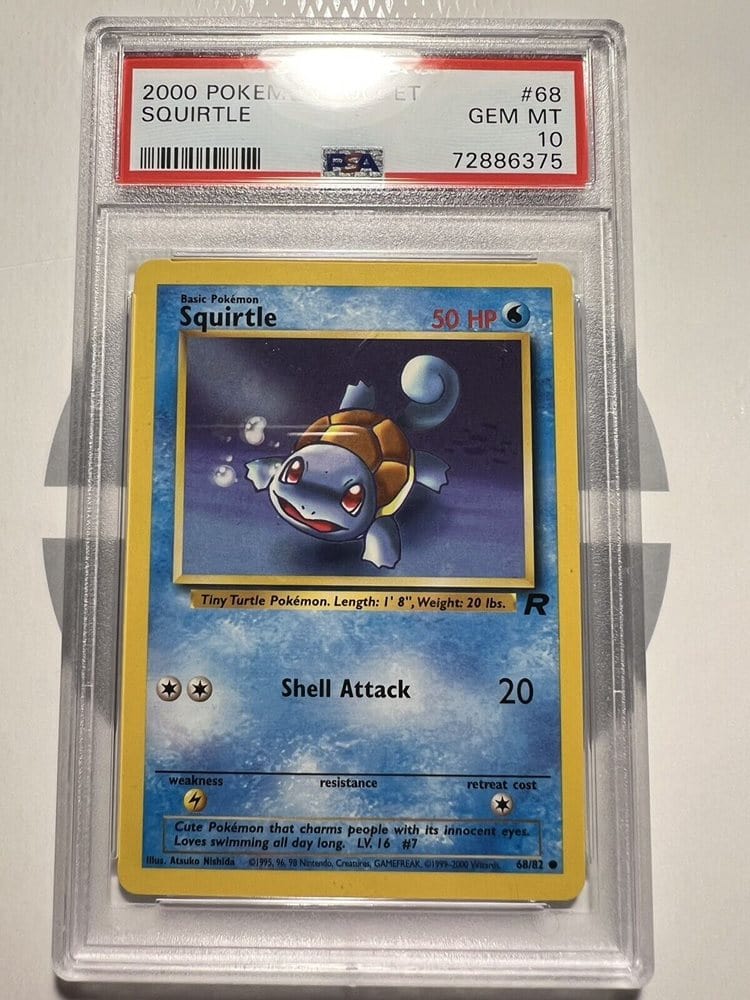 2000 Pokemon Rocket Squirtle YankeeKicks Online 2000 Pokemon Rocket Squirtle YankeeKicks Online