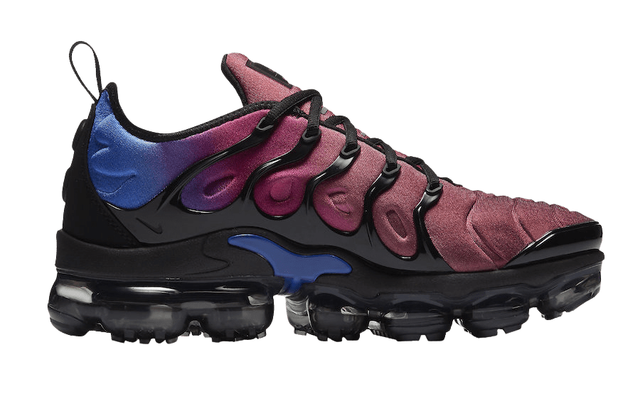 Purple black vapormax plus on sale