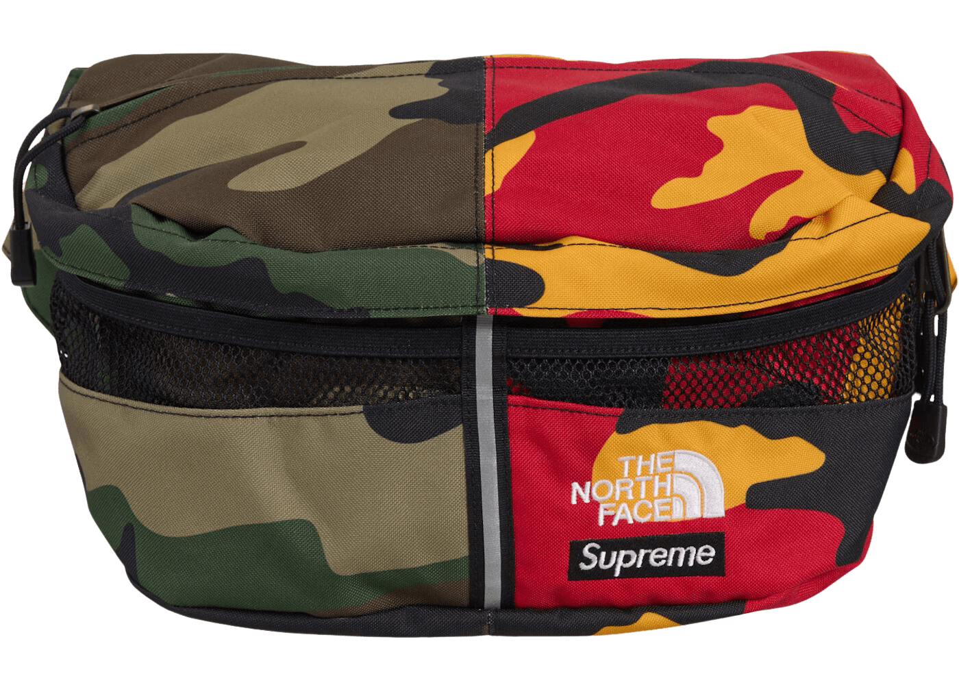 Supreme The outlets North Face Red fanny pack