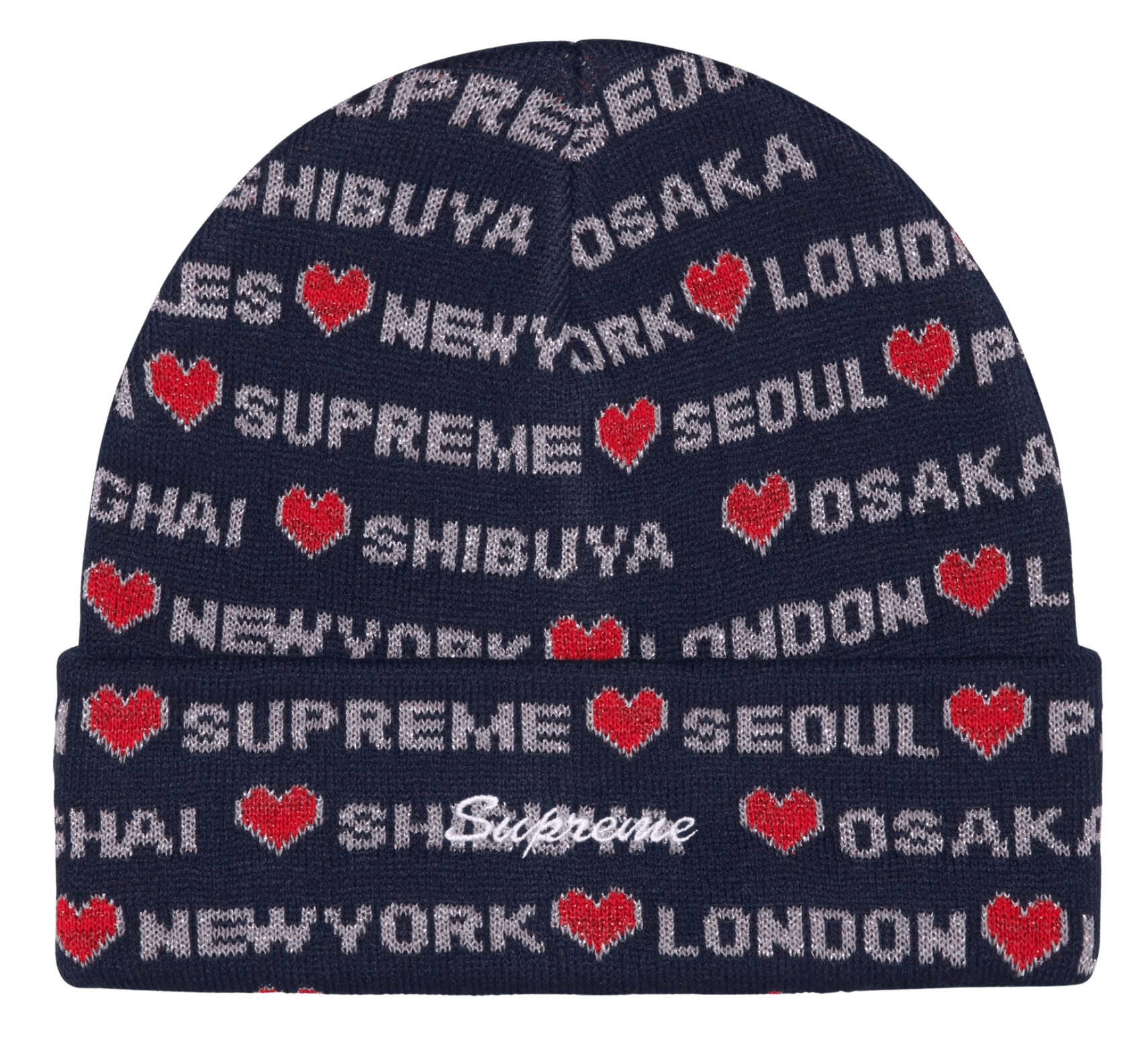 Supreme Hearts Beanie Navy – YankeeKicks Online Supreme Hearts Beanie Navy – YankeeKicks Online