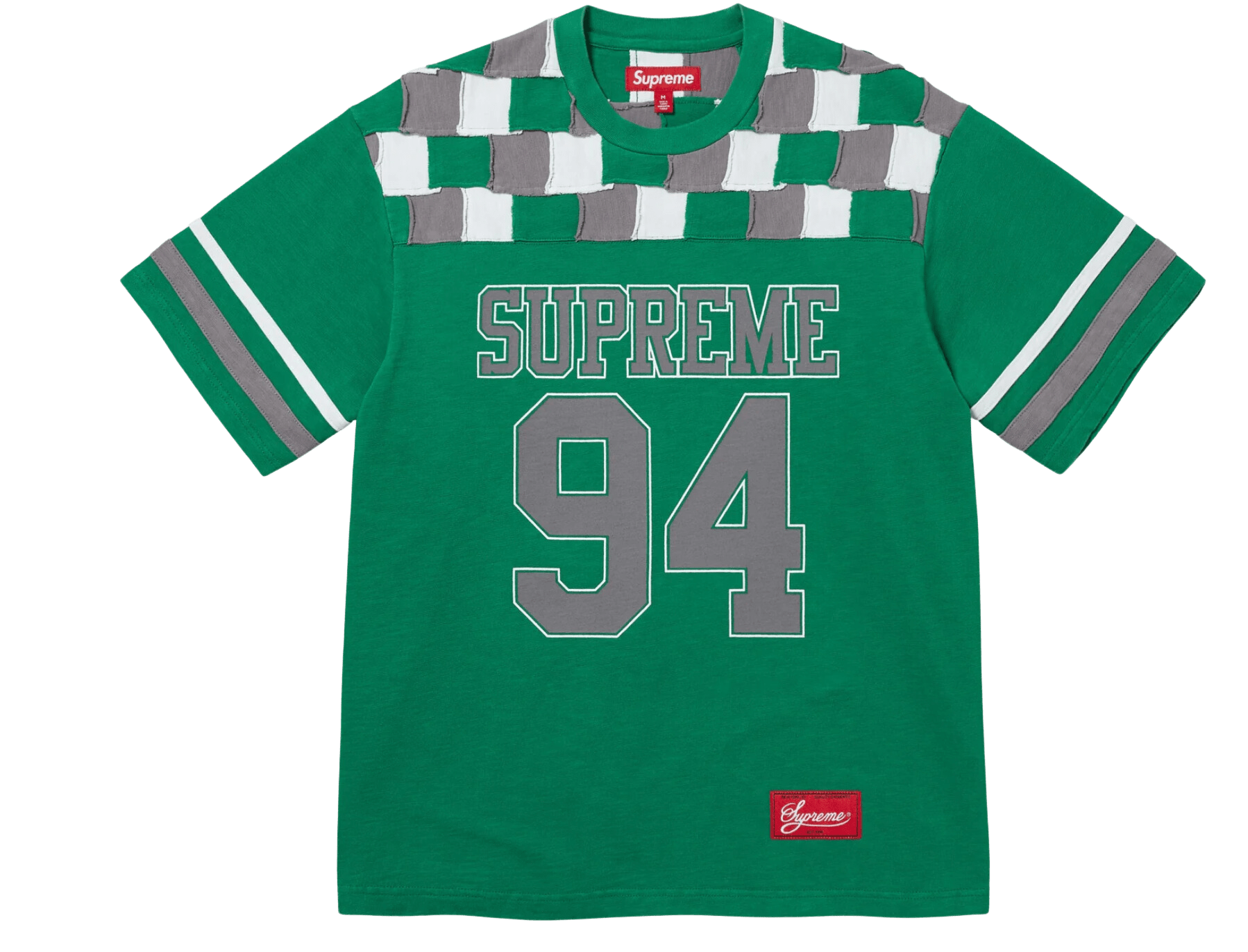 Supreme Patch Yoke Football Top Green – YankeeKicks Online Supreme Patch Yoke Football Top Green – YankeeKicks Online