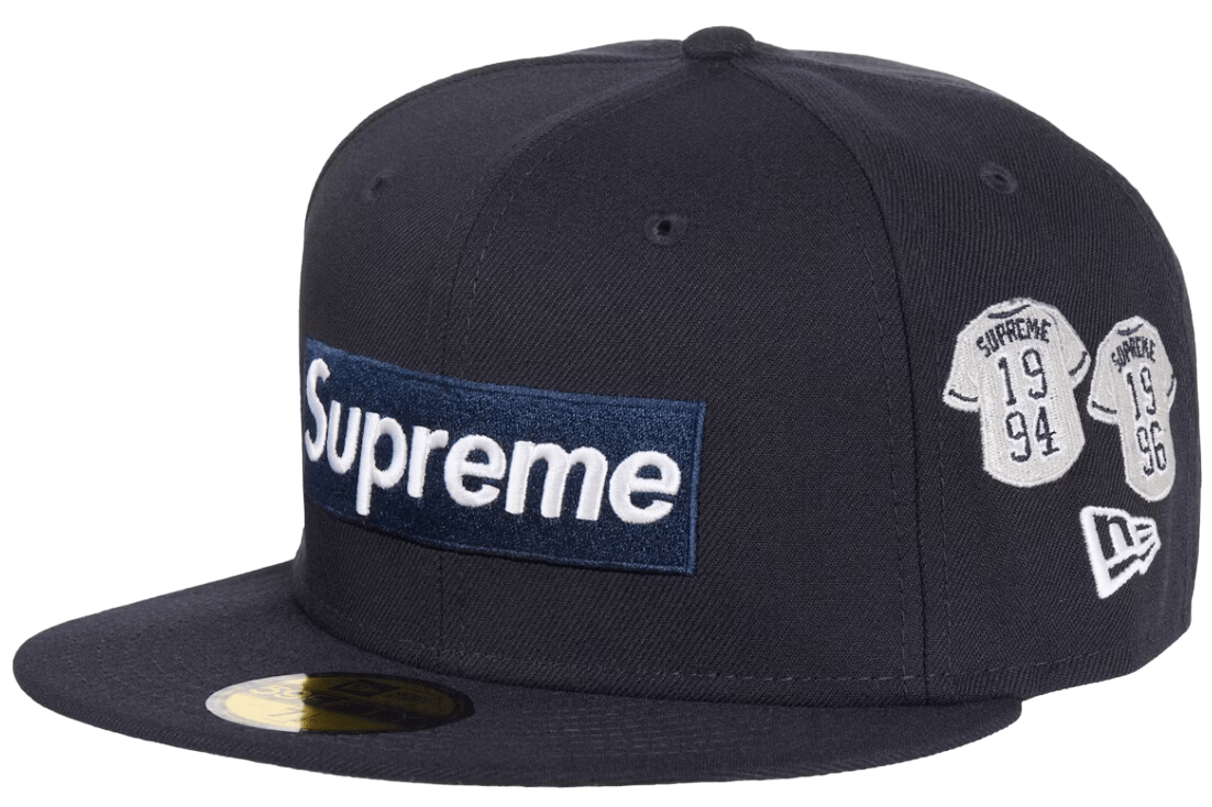 Supreme Navy Hat Supreme Boats Blackhawk Hat In Navy