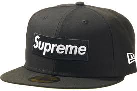 Supreme No Comp Box Logo New Era Black