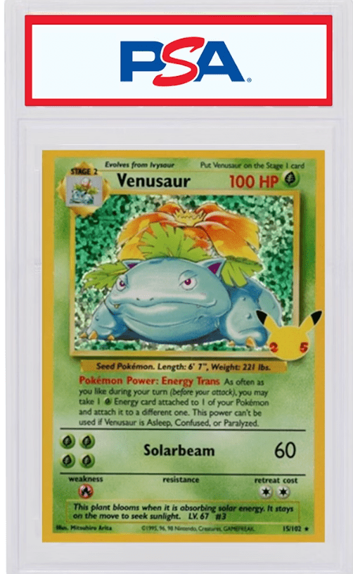 Venusaur-Holo 2021 Pokmon Celebrations Classic Collection Base Set #1 YankeeKicks Online Venusaur-Holo 2021 Pokmon Celebrations Classic Collection Base Set #1 YankeeKicks Online
