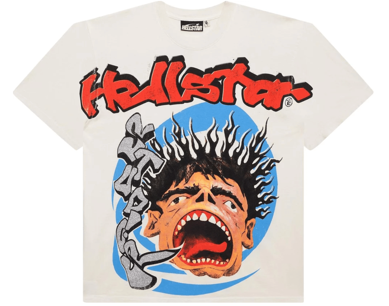 Hellstar Studios Screaming Kid T-Shirt 'White' – YankeeKicks Online Hellstar Studios Screaming Kid T-Shirt 'White' – YankeeKicks Online