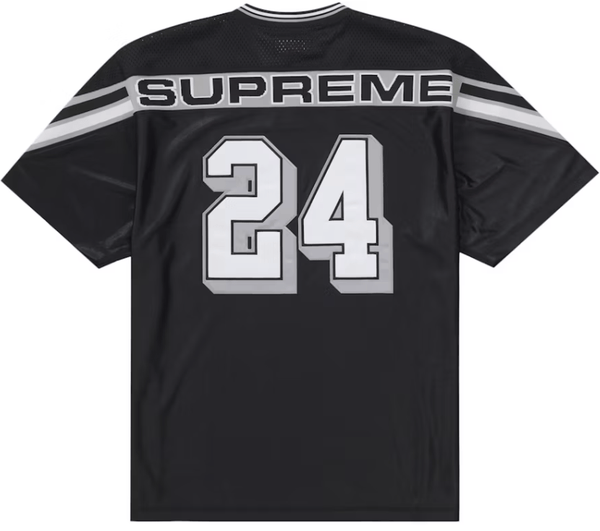 シャツ Supreme Jacquard Rib Football JerseyPink Supreme Jacquard Rib Football Jersey Pink Men's - FW24 - US