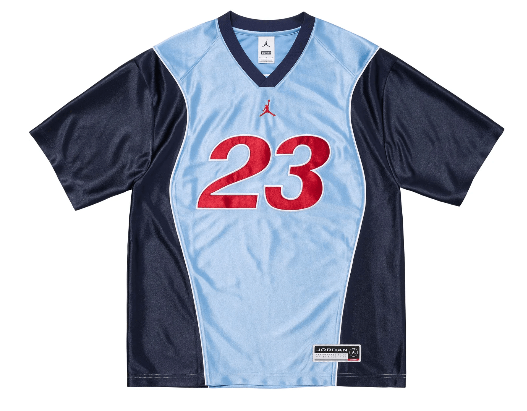 Supreme Jordan Warm Up Jersey Light Blue YankeeKicks Online