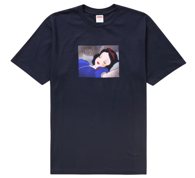 Supreme Snow White Tee Navy – YankeeKicks Online Supreme Snow White Tee Navy – YankeeKicks Online