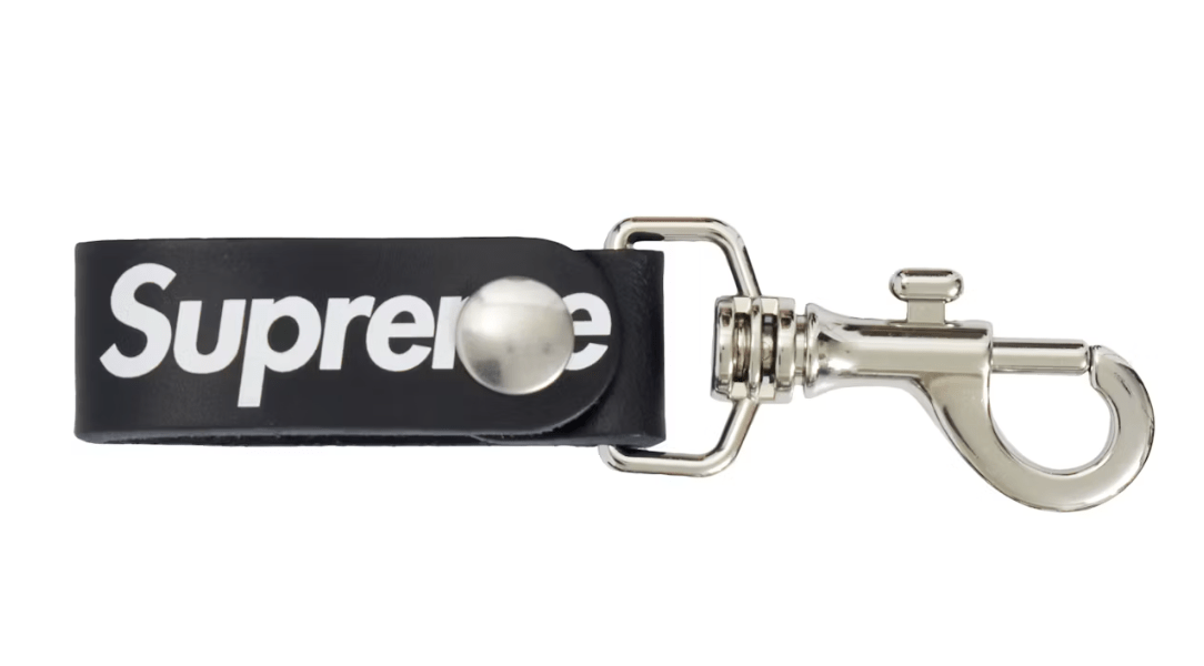 Supreme Leather Key Loop Black – YankeeKicks Online Supreme Leather Key Loop Black – YankeeKicks Online